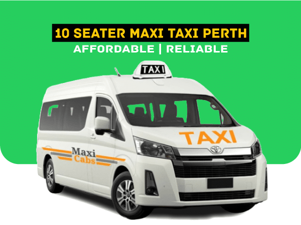 10 seater big taxi perth